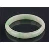 Image 1 : Burma Fine Natural Green Jadeite Bangle