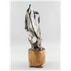 Image 3 : Fossilized Wood Scholar's Stone with Stand