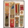 Image 1 : Massachusetts Fire Fighter Ribbons (8)  (101748)