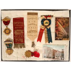 NY Fire Dept Ribbons (6)  (91483)