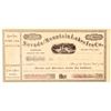 Image 1 : Nevada & Mountain Lakes Ice Co. Stock Certificate Number 1  (91584)