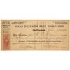 Image 1 : Warm Swimming Bath Association Stock Certificate  (103442)