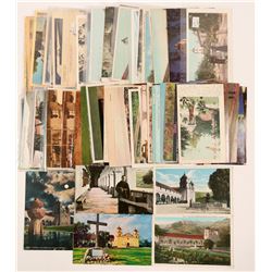 California Mission Postcards  (102676)