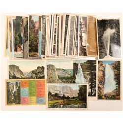 Yosemite Falls Postcards with RPC's  (102670)