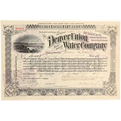 Denver Union Water Company  (104910)