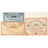 Image 1 : Three Colorado Land Company Stock Certificates  (91780)