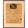 Image 1 : Very Old Fire Insurance Policy  (91536)