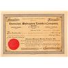 Image 1 : Hawaiian Mahogany Lumber Company Stock Certificate  (101526)