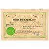 Image 1 : Honolulu Drug Company Stock Certificate  (101536)