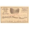 Image 1 : El Dorado Wood & Flume Co. Stock Number 1 Issued to DO Mills  (91821)