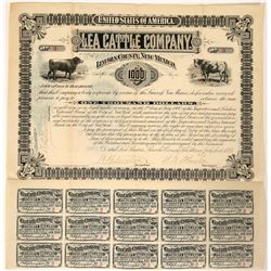 Lea Cattle Company Bond - RARE  (90559)