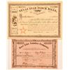 Image 1 : Two Texas Stock Certificates: Lumber and Flour Mill  (101563)