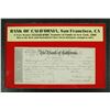 Image 1 : Bank of California Telegraphic Transfer of Funds  (56048)