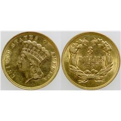 Three Dollar Gold Piece  (101719)