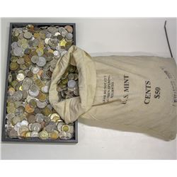 Foreign Coin Hoard  (101658)