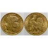 Image 1 : Rooster 20 France Gold Piece  (103104)