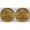 Image 1 : Rooster Twenty Franc Gold Piece  (103101)