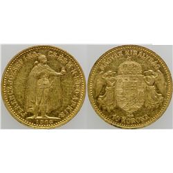 10 Korona Gold Coin  (103111)