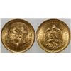 Image 1 : Dos y Medio Pesos Gold Coin  (103157)