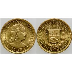 1/2 Libre Gold Coin  (103116)