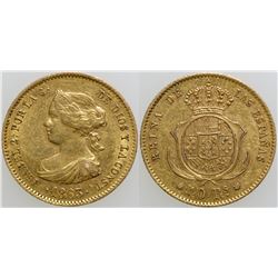 40 Reales Gold Coin  (101717)