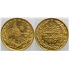 Image 1 : 100 Kurush Gold Turkish Coin  (101709)