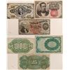 Image 1 : Three Pieces of US Fractional Currency  (102489)