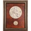 Image 8 : Extremely Rare MACo 10-pc Framed Remington 6-inch Medallions  (103123)