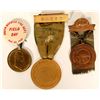 Image 1 : Fireman and Field Day Medals with Ribbons (3)  (101737)