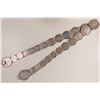 Image 1 : Spectacular Silver Rare Coin Belt  (102841)