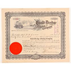 Gold Dredge Mining Company Stock  (103563)