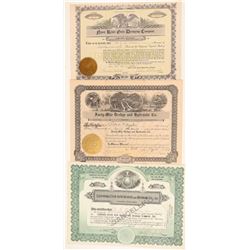 Three Alaska River Dredging Stocks  (101445)