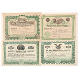 Four Ray, Arizona Mining Stocks  (91652)