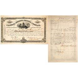 Central Arizona Mining Co. Stock  (60641)