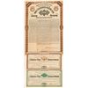 Image 1 : Calaveras Water & Mining Co. Stocks & Rare Bond  (100874)
