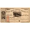 Image 1 : Wide West Copper Mining Co. Stock Certificate  (100848)