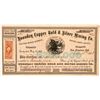 Image 1 : Noonday Copper Gold & Silver Mining Co. Stock Certificate  (101511)