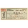 Image 1 : Down East Copper Mining Company Stock Certificate  (100852)