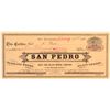 Image 1 : San Pedro Gold & Silver Mining Co. Stock Certificate  (100859)