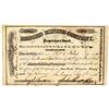 Image 1 : Merced Mining Company Stock Certificate  (100887)