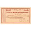 Image 1 : Venturina Mining & Milling Company Stock Certificate  (100838)