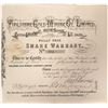 Image 1 : Tuolumne Gold Mining Warrant  (90992)