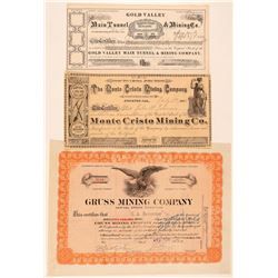 California Mining Stocks (3)  (100422)