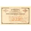 Image 1 : Boss Gold Mining Company Stock Certificate  (91579)