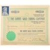 Image 1 : Dante Gold Mining Company Stock Certificate  (91547)