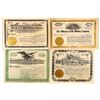 Image 1 : Four Different Cripple Creek Mining Stock Certificates  (91730)