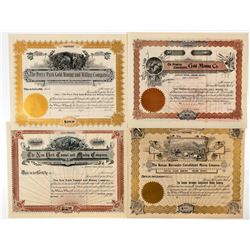 Unissued Cripple Creek Mining Stocks  (91775)