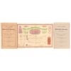 Image 1 : Baker Silver MC of Colorado Stock Certificate signed by Edwin Booth, Brother of John Wilkes Booth, L