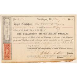Burlington Silver Mining Company (104735)