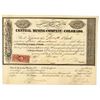 Image 1 : Central Mining Company of Colorado Stock Certificate  (91770)